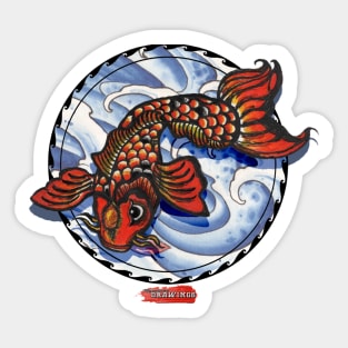 Myzelinhos Koi Shirt #1 Sticker